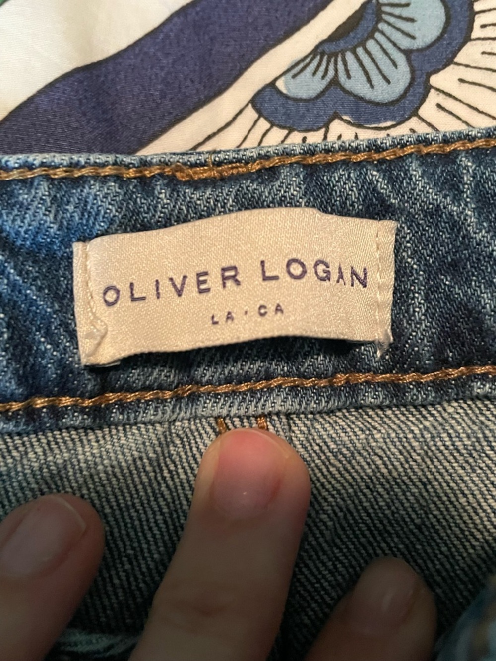 Oliver Logan Harlow barrel Leg Jeans - Picture 2 of 10